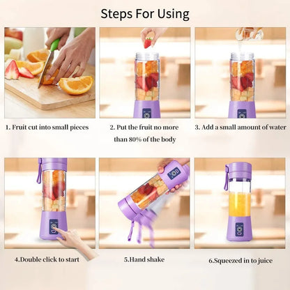 The mini juicer